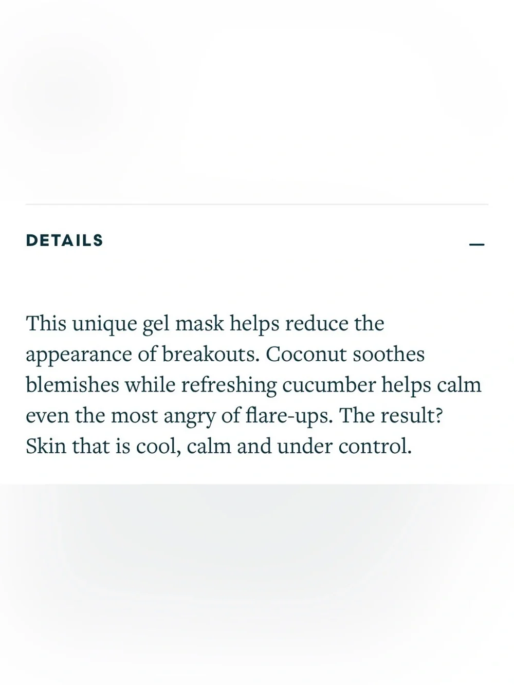 Formula 10.06 Gel Masque